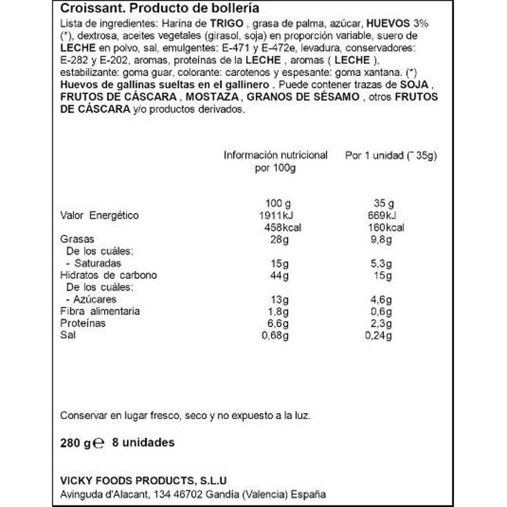 CROISSANT DULCESOL BOLSA 280 GR