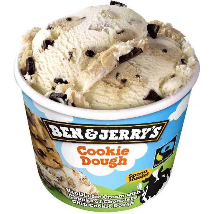 HELADO TARRINA COOKIE DOUGH BEN JERRY UNIDAD 72 GR