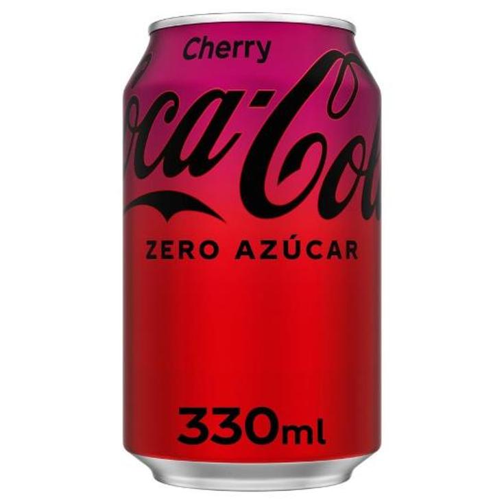 COKE CHERRY ZERO LATA 33 CL
