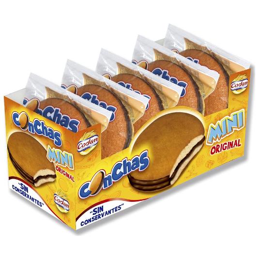CONCHAS MINI CODAN PQTE 200 GR