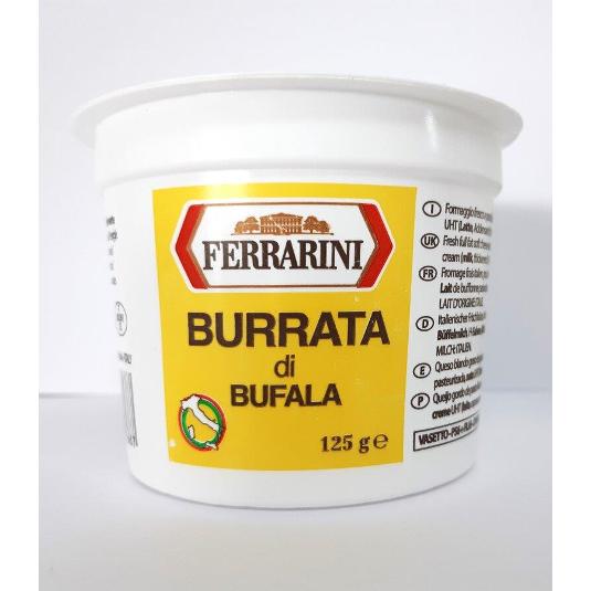 BURRATA DE BUFALA FERRARINI UNIDAD 125 GR