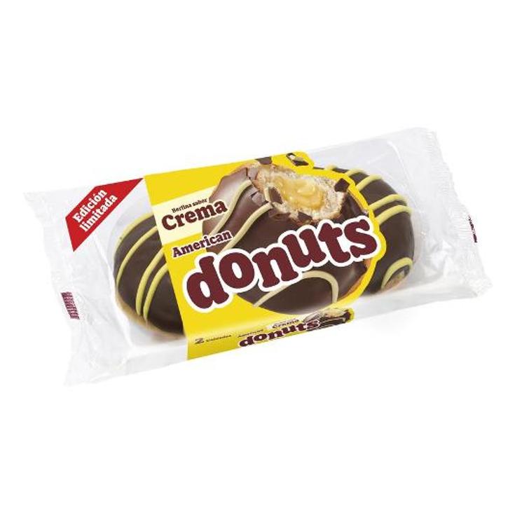 DONUTS AMERICANO CREMA 2 UDS PQTE 164 GR