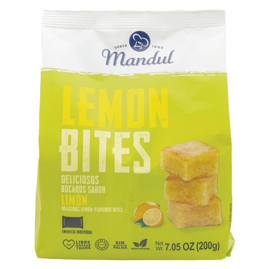 BITES LEMON MANDUL BOLSA 200 GR