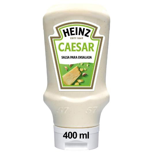 SALSA CAESAR BOCABAJO HEINZ PET 400 GR