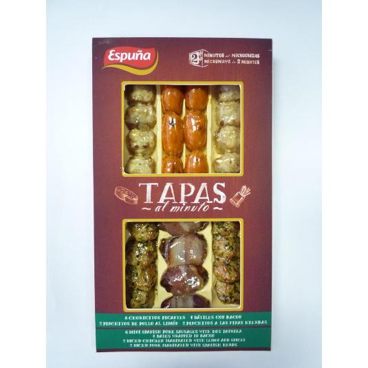 TAPAS AL MINUTO VARIADAS ESPUÑA ESTCH 160 GR