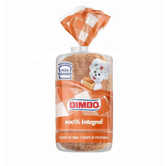 PAN 100% INTEGRAL LIBRA BIMBO BOLSA 450 GR