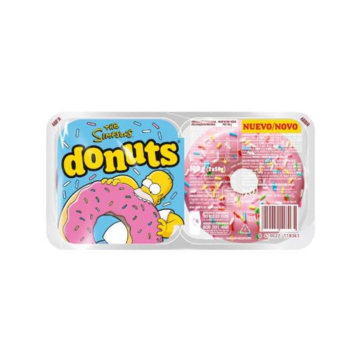 DONUTS SIMPSON DONUTS PQTE 100 GR