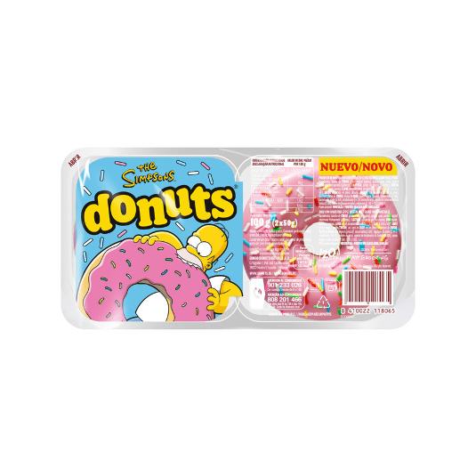 DONUTS SIMPSON DONUTS PQTE 100 GR