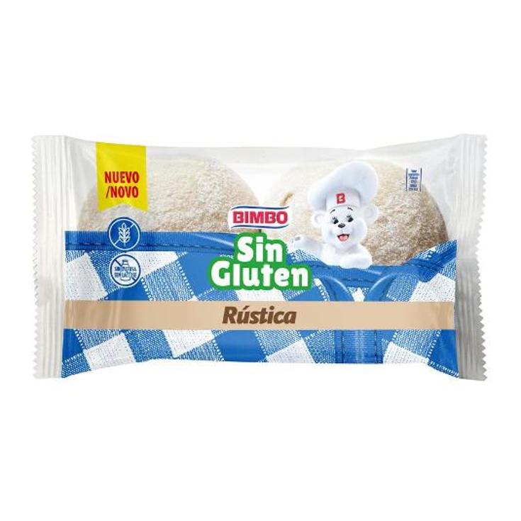 BURGER RUSTICA SIN GLUTEN BIMBO PQTE 160 GR
