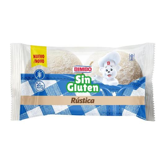 BURGER RUSTICA SIN GLUTEN BIMBO PQTE 160 GR