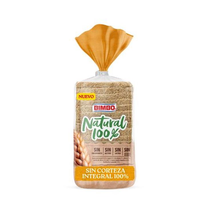 PAN INTEGRAL S/CORTEZA NATURAL BIMBO BOLSA 450 GR