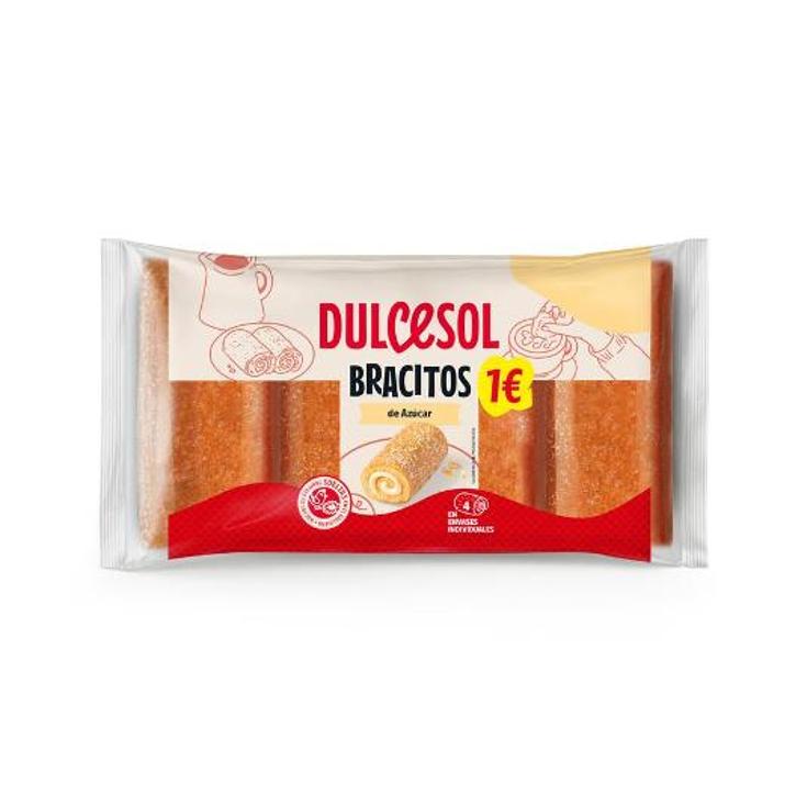 BRACITOS AZUCAR 4 UDS DULCESOL PQTE 120 GR