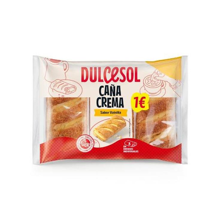CAÑAS DE CREMA 4 UD DULCESOL PQTE 150 GR