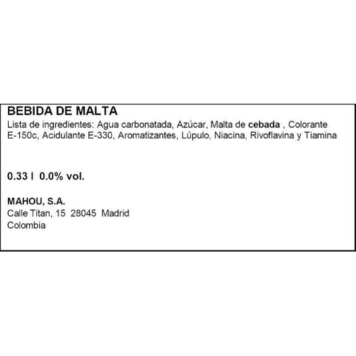 MALTA PONY BTLLA 330 ML