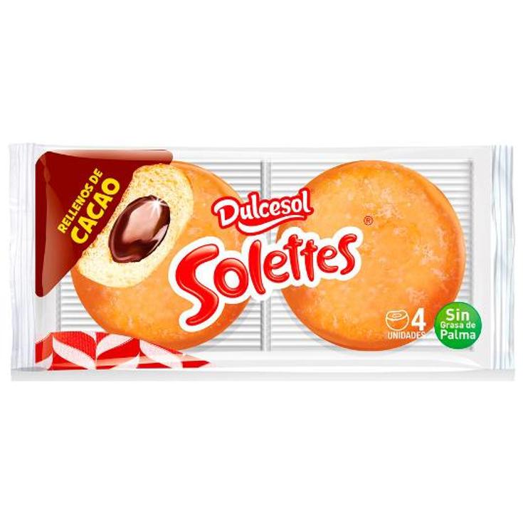 SOLETE RELLENO CHOCO DULCESOL PQTE 200 GR