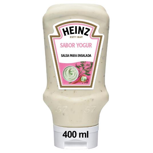 SALSA YOGUR PARA ENSALADAS HEINZ PET 405 GR