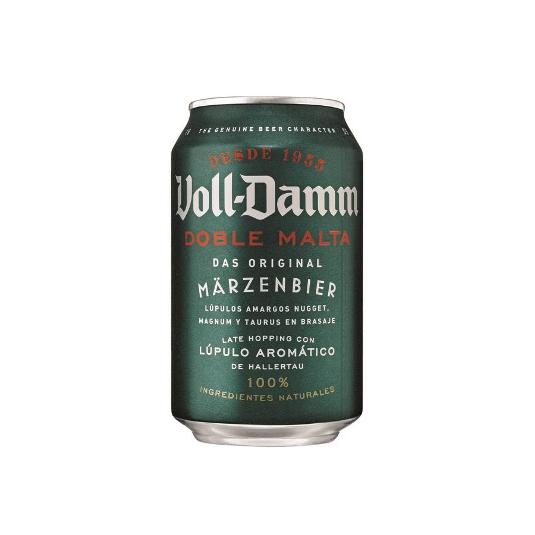 CERVEZA 7,2º VOLL-DAMM LATA 33 CL