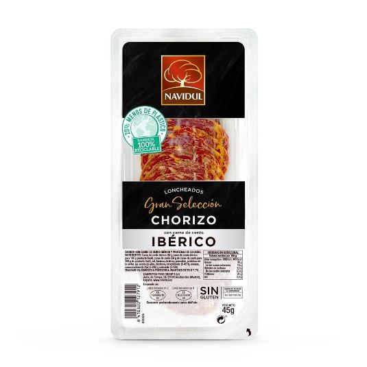 CHORIZO IBERICO NAVIDUL PACK 45 GR