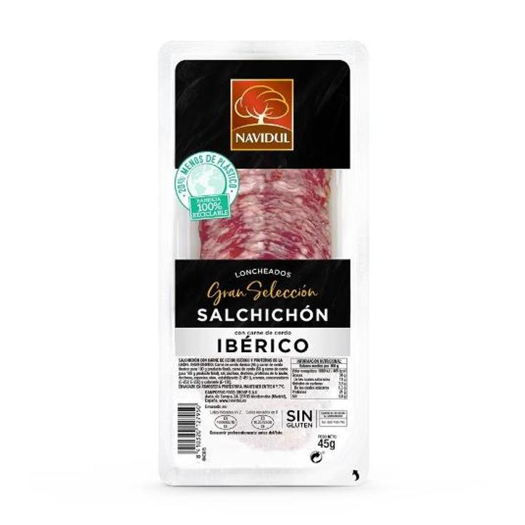 SALCHICHON IBERICO NAVIDUL PACK 45 GR