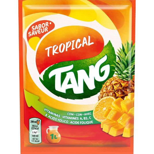 REFRESCO SOLUBLE TROPICAL TANG SOBRE 30 GR