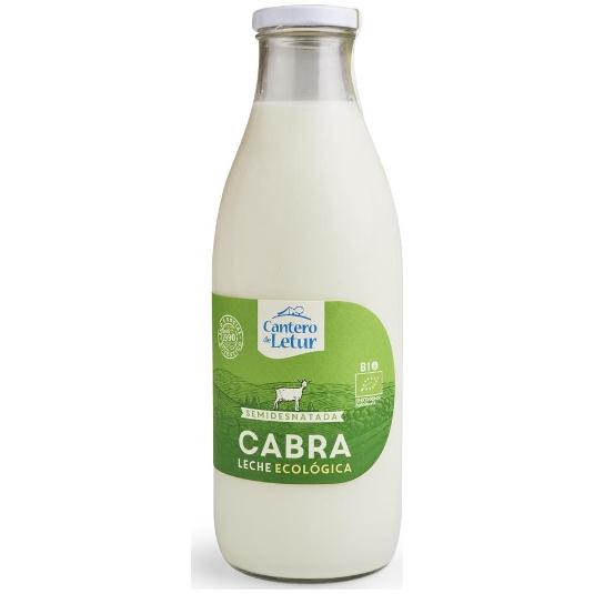 LECHE CABRA ECOLOGICA SEMIDESN CANTERO LETU BTLLA 1 LT
