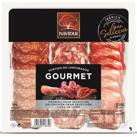 SURTIDO GOURMET NAVIDUL PQTE 90 GR