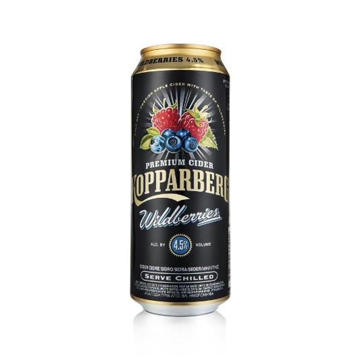 SIDRA WILDBERRIES 4,5º KOPPARBERG LATA 50 CL