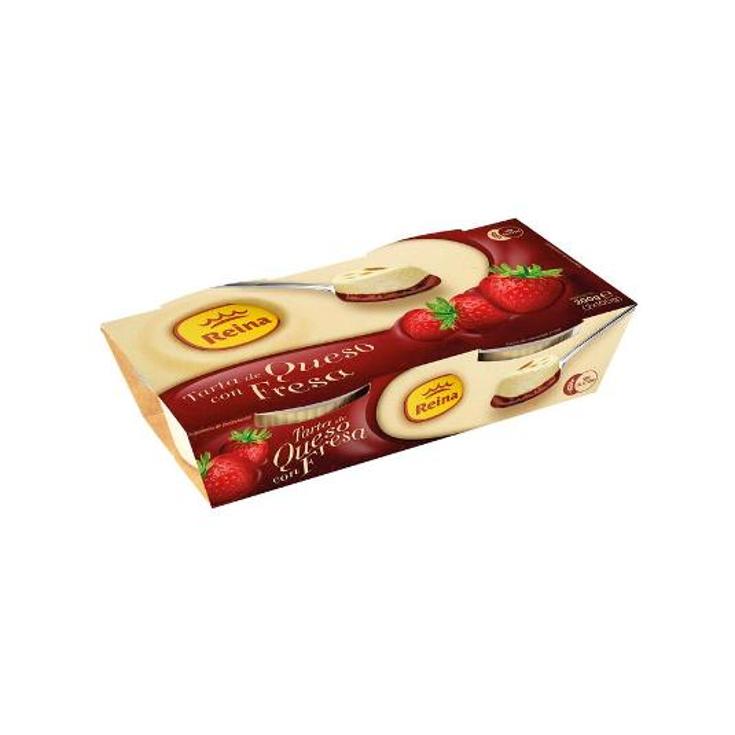 TARTA QUESO MERMELADA FRESA X2 REINA PACK 200 GR