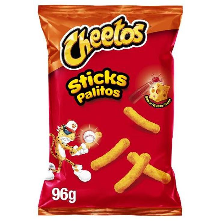 APERITIVOS CHEETOS STICKS MATUTANO BOLSA 96 GR