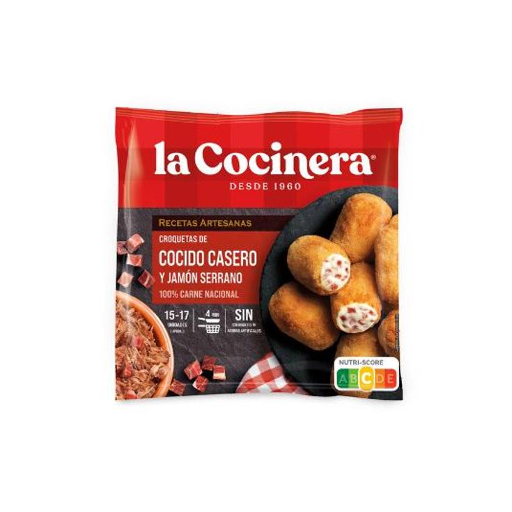 CROQUETAS ARTESANAS COCIDO LA COCINERA BOLSA 500 GR