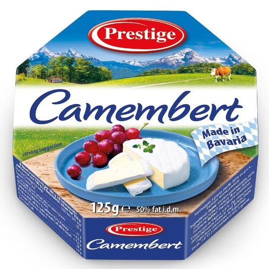 QUESO CAMEMBERT PRESTIGE CAJA 125 GR