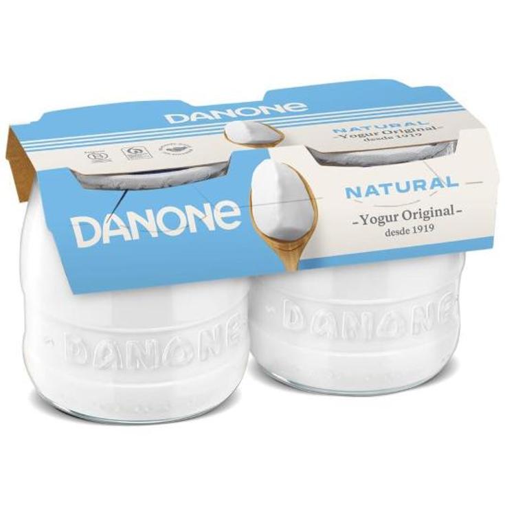 YOGUR NATURAL ORIGINAL DANONE PACK2 260 GR
