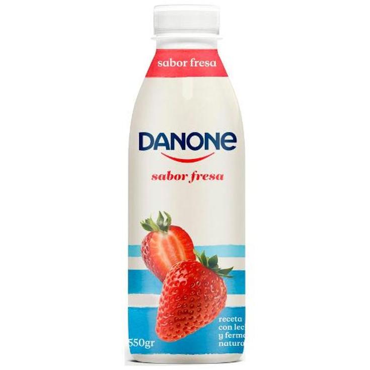 YOGUR BEBER FRESA DANONE BTLLA 550 GR