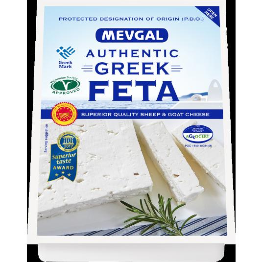 QUESO FETA VACCUM MEVGA UNIDAD 200 GR