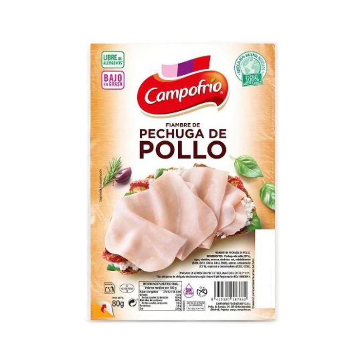 PECHUGA POLLO EXTRAJUGOSO CAMPOFRIO SOBRE 80 GR