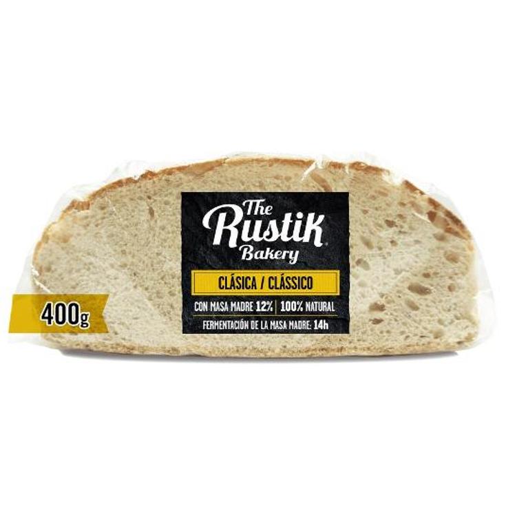 PAN HOGAZA MASA MADRE RUSTIK BAKER PQTE 400 GR