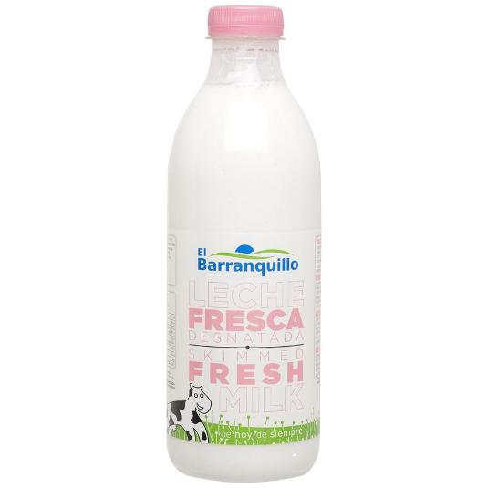 LECHE FRESCA DESNATADA BARRANQUILLO BTLLA 1 LT