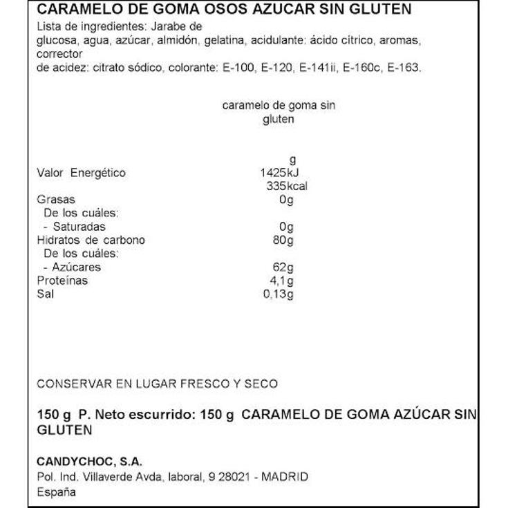 LINEA 0 CARTERAS SIN GLUTEN BOLSA