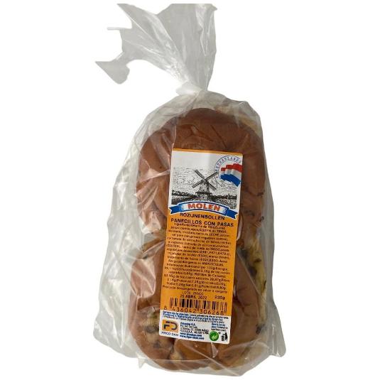 BOLLOS CON PASAS MOLEN PQTE 300 GR