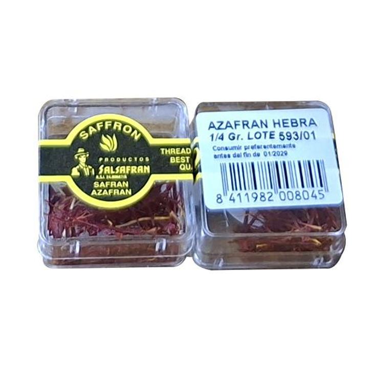 AZAFRAN HEBRA 0,25 GR. SALSAFRAN CAJA 1 UD
