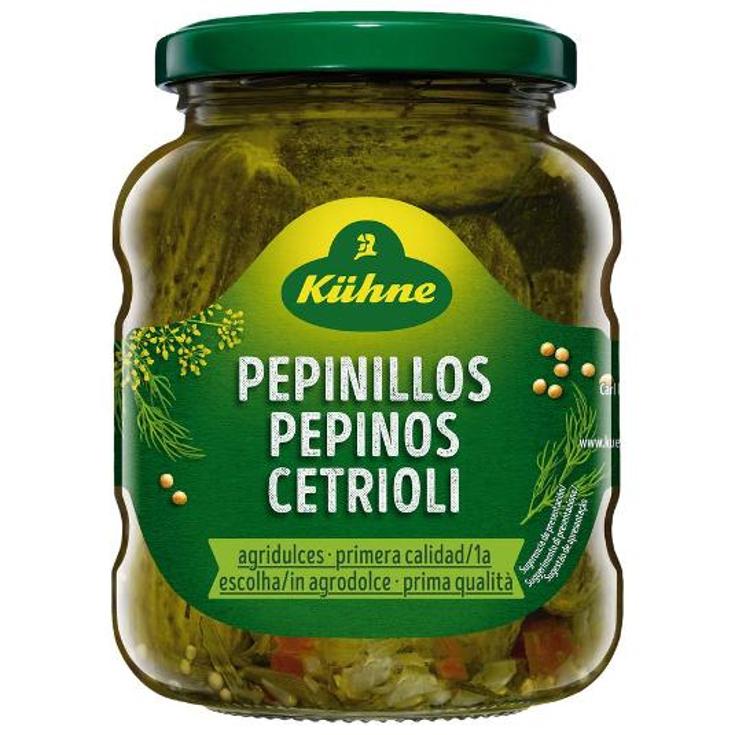 PEPINILLOS KÜHNE FRASCO 185 GR