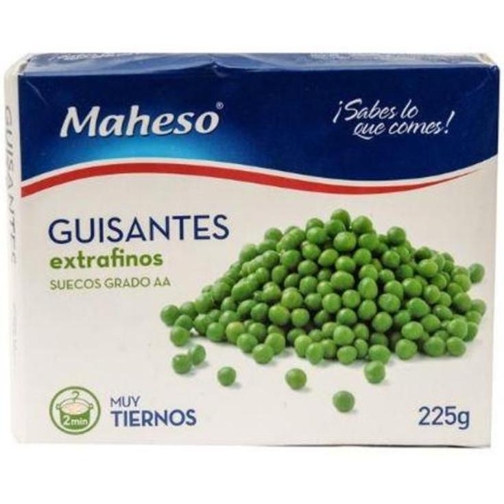 GUISANTES EXTRAFINOS MAHESO PQTE 225 GR