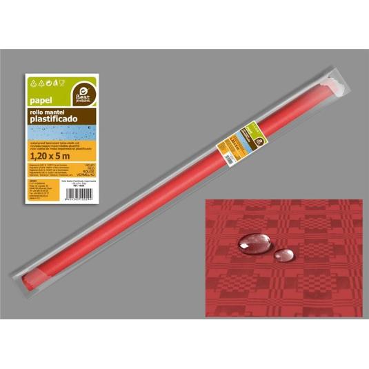 MANTEL ROJO 5X1,2M UNIDAD