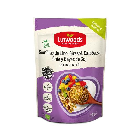 SEMILLA MEZCLA ECOLOGICA LINWOODS BOLSA 200 GR