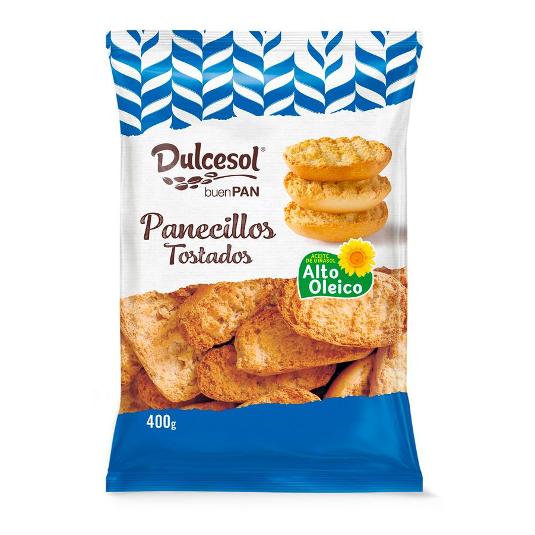 PANECILLOS TOSTADOS DULCESOL PQTE. 400 GR