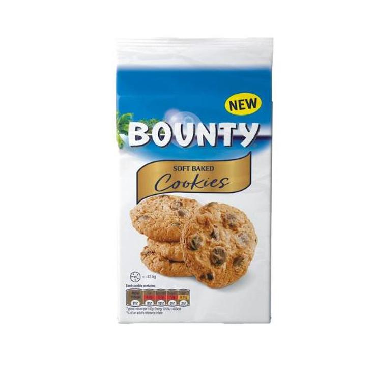 GALLETAS COOKIES BOUNTY COCO MARS PACK 180 GR