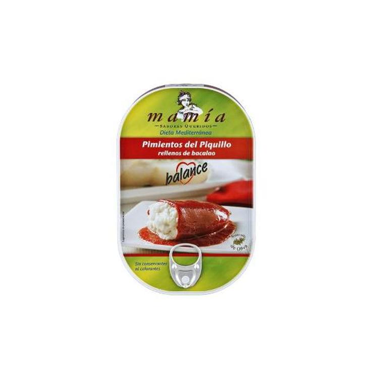 PIMIENTO POLLO.BACALAO MAMIA LATA 230 GR