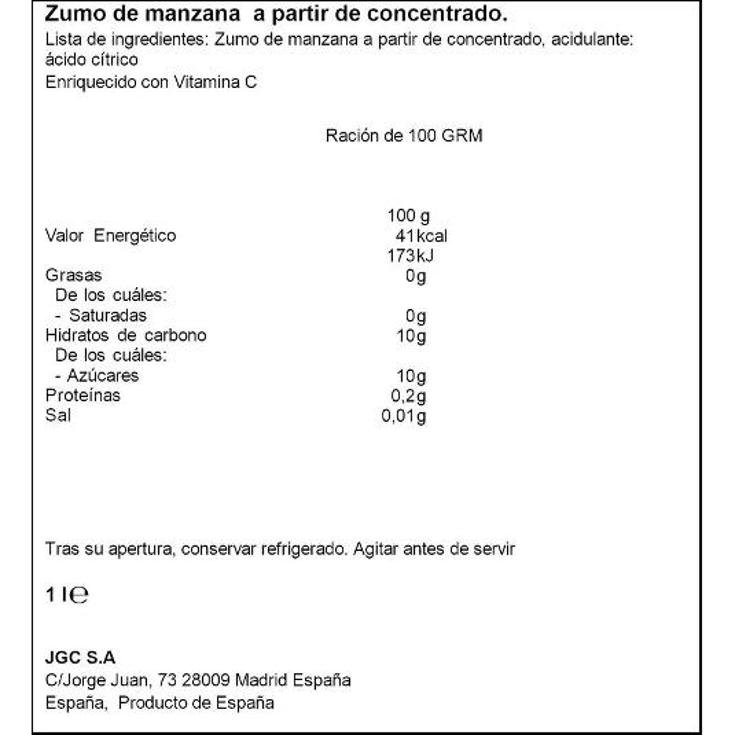 ZUMO MANZANA DON SIMON BRIK 1 LT