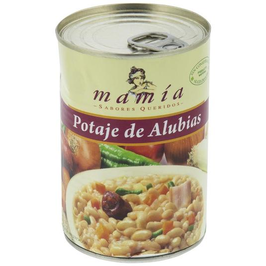 POTAJE DE ALUBIAS MAMIA LATA 400 GR