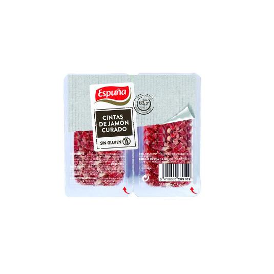 CINTAS DE JAMON SERRANO ESPUÑA BDJA 90 GR